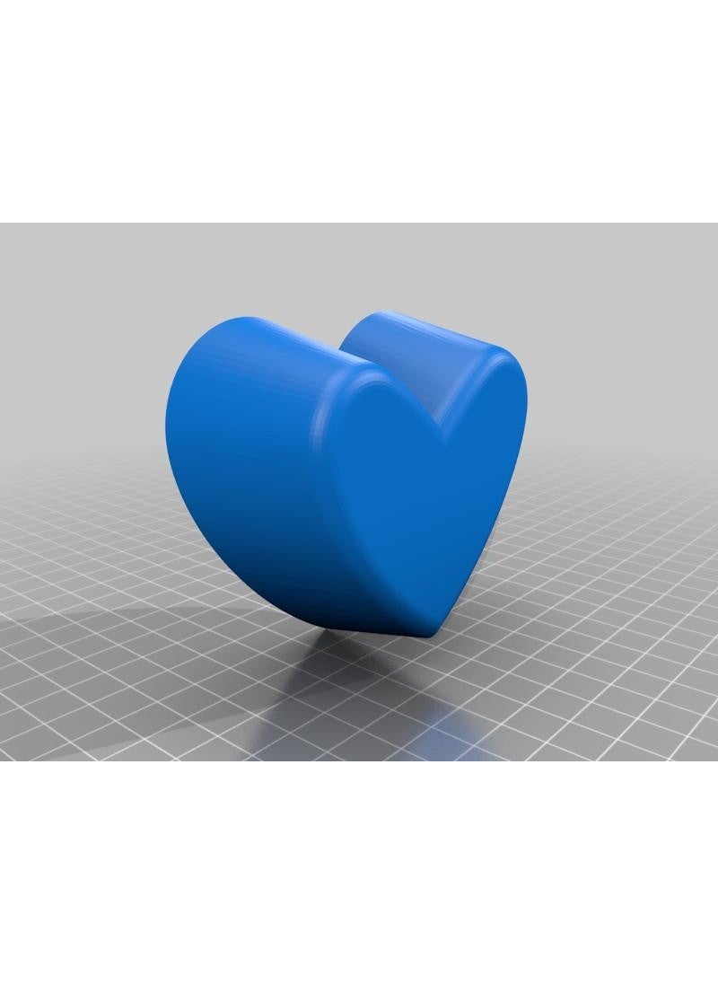 Epm3d Heart Cement Pot Mold 11X4.5 cm Plastic Apparatus  - Image 3