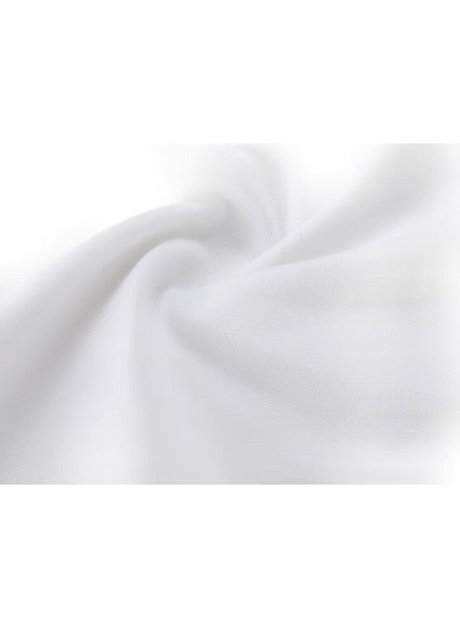 Beiyang 1.5*1 White, Background Fabric Flocked Fabric For Photography, Solid Color Thickened Light-Absorbing Photo Id Flocked Fabric, White Cloth For Photography - Image 3
