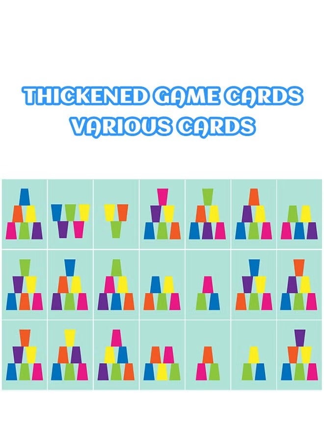 ULHYC Portable Quick 12 Cup Set of Kids Games and Classic Family Toys - Image 4