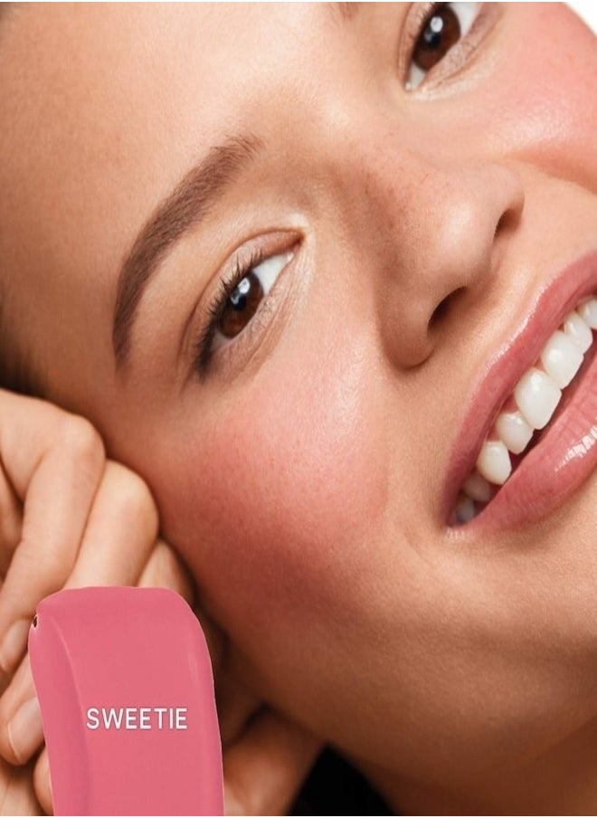 Saie SAIE  Dew  Blush - Lightweight Blendable Liquid Blush, Sweetie - neutral pink 11g for a Natural Glow  - Image 3