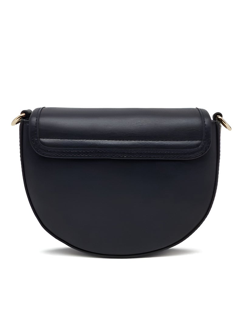 Tommy Hilfiger Plus Tommy Hilfiger Women's Black Saddle Crossbody Bag  - Image 5