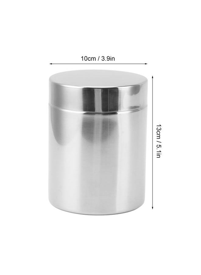 Portable Dampproof Large Tea Cans Sealed Tea Storage Canister Stainless Steel Portable Tea Cans