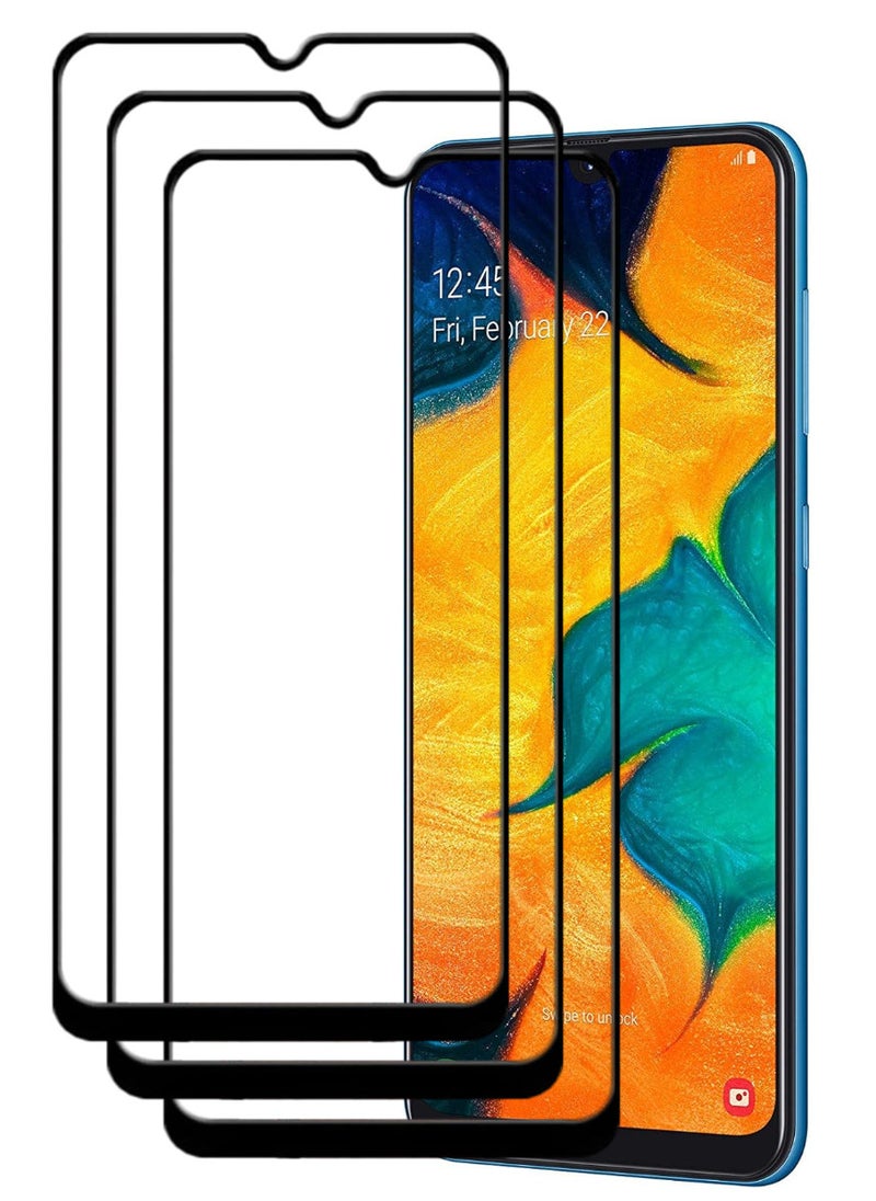 ACLIX 3 Pieces Antistatic ESD Dustproof Premium Quality High Definition Tempered Glass Screen Protector Designed For Samsung Galaxy A30 - Image 1