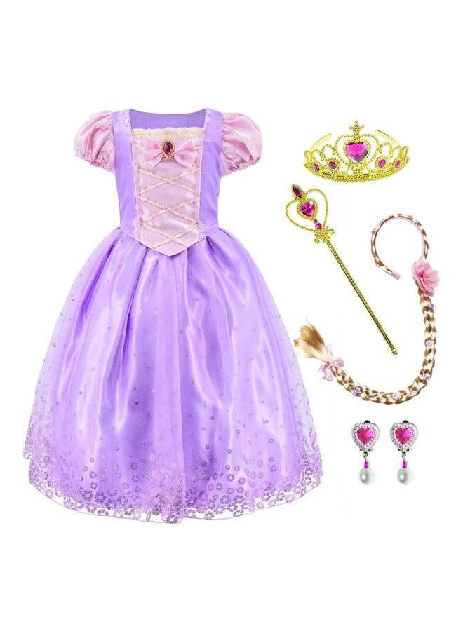نيبمينينت Princess Costume With Jewellery Set 110cm - Image 1