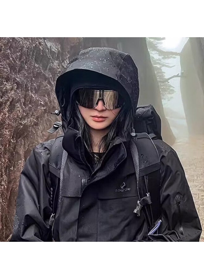Gogosoon Cycling Gl Windproof Sand Outdoor Sungl Uv Protection Mountain Climbing Goggles Round Face Aviator - Image 3