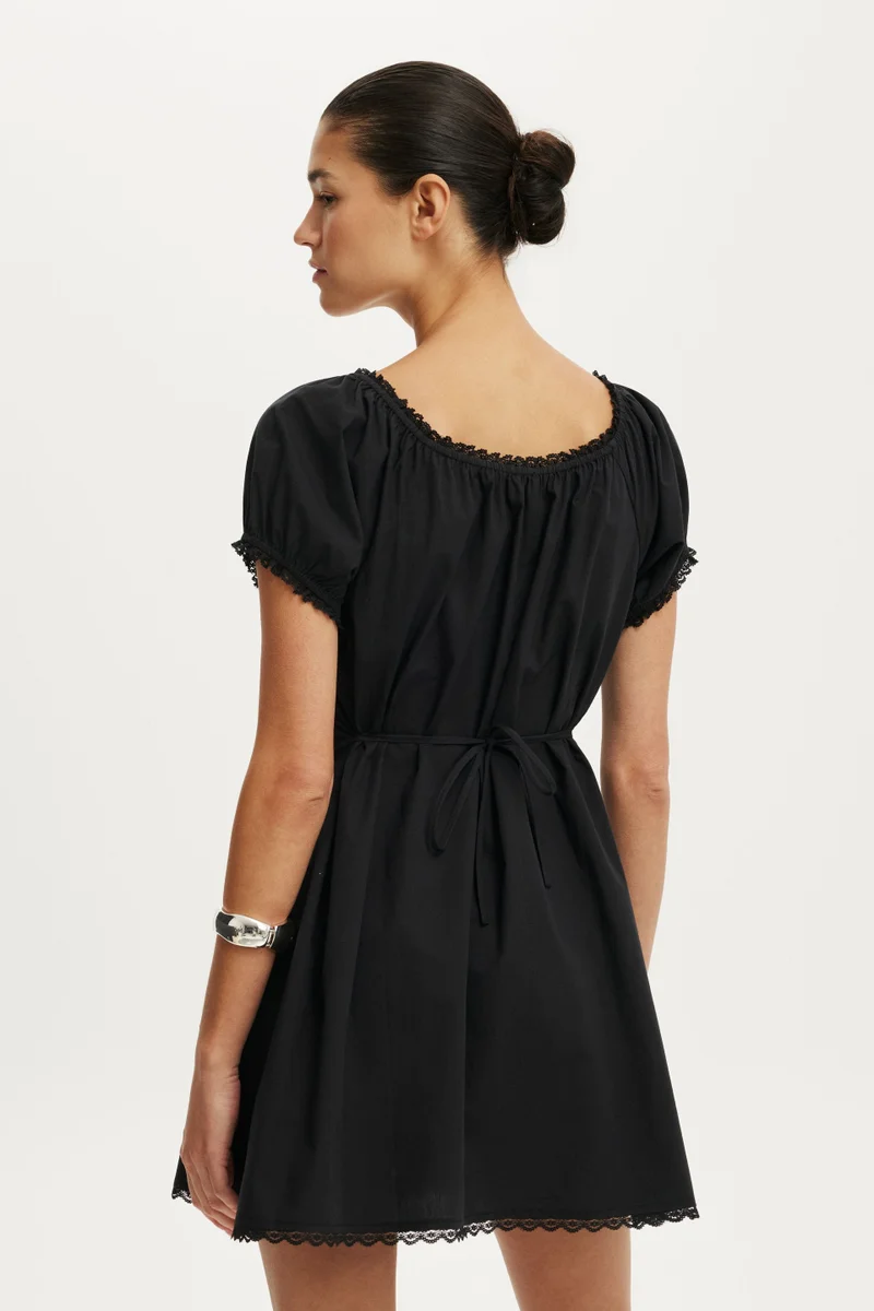 Cotton On  EMMA BABYDOLL MINI DRESS for Women | Best Price UAE