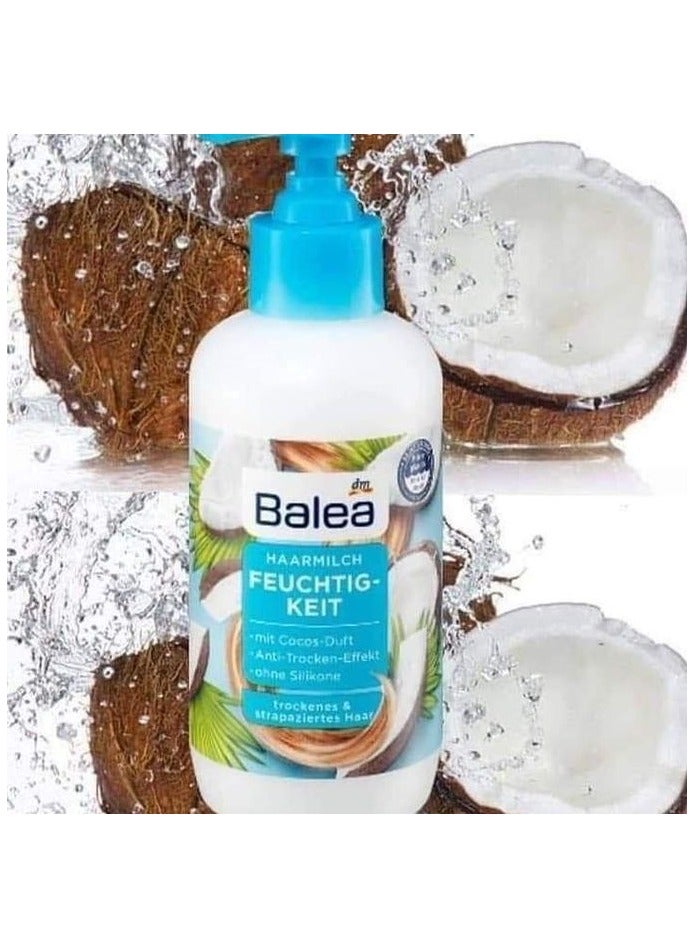 Balea Hair Milk Coconut Leave-In Moisturizing Hair Cream 200ml - Image 3