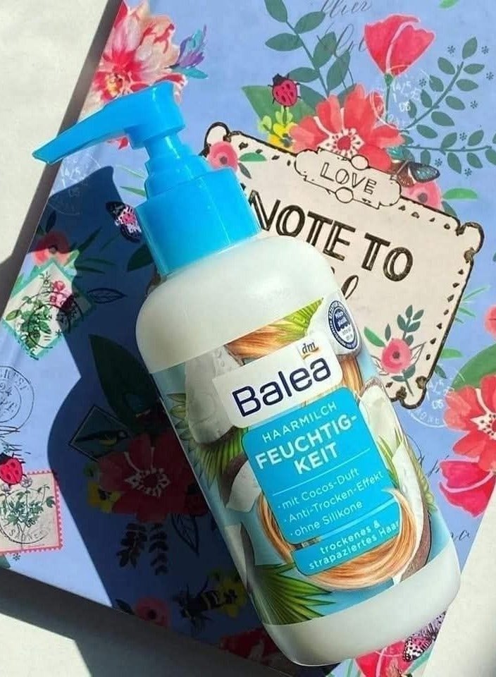 Balea Hair Milk Coconut Leave-In Moisturizing Hair Cream 200ml - Image 5