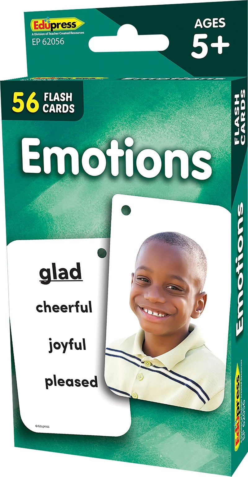 Teacher Created Resources Emotions Flash Cards (EP62056) 0.75 H x 6.125 L x 3.25 W - Image 5