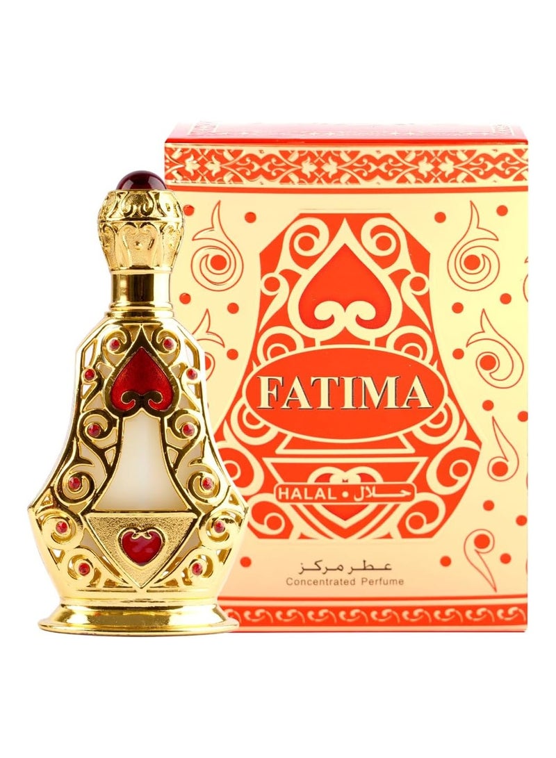 Oud Khaleeji Attar Fatima 20ML – Oriental Spicy Attar for Men & Women – Halal Alcohol-Free Perfume Oil – Long Lasting Arabic Fragrance Concentrate  - Image 4