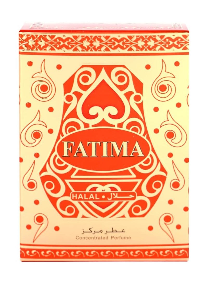 Oud Khaleeji Attar Fatima 20ML – Oriental Spicy Attar for Men & Women – Halal Alcohol-Free Perfume Oil – Long Lasting Arabic Fragrance Concentrate  - Image 3