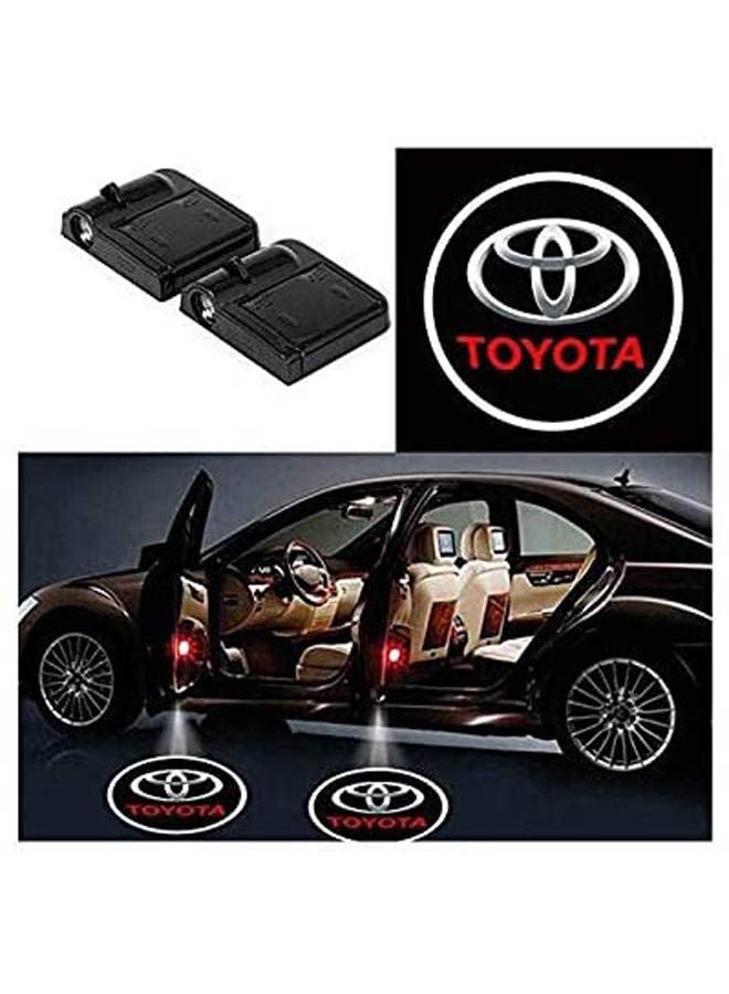 Toyota Logo Car Door Welcome Light Led Projector Ghost Shadow Light - Image 2