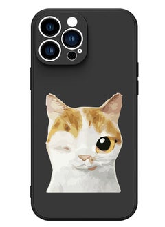Protective Slim Fit Case Liquid Silicone Cover with Full Body Protection Anti-Scratch Shockproof Case For iPhone 13 Pro Black  - Catch a wave copy