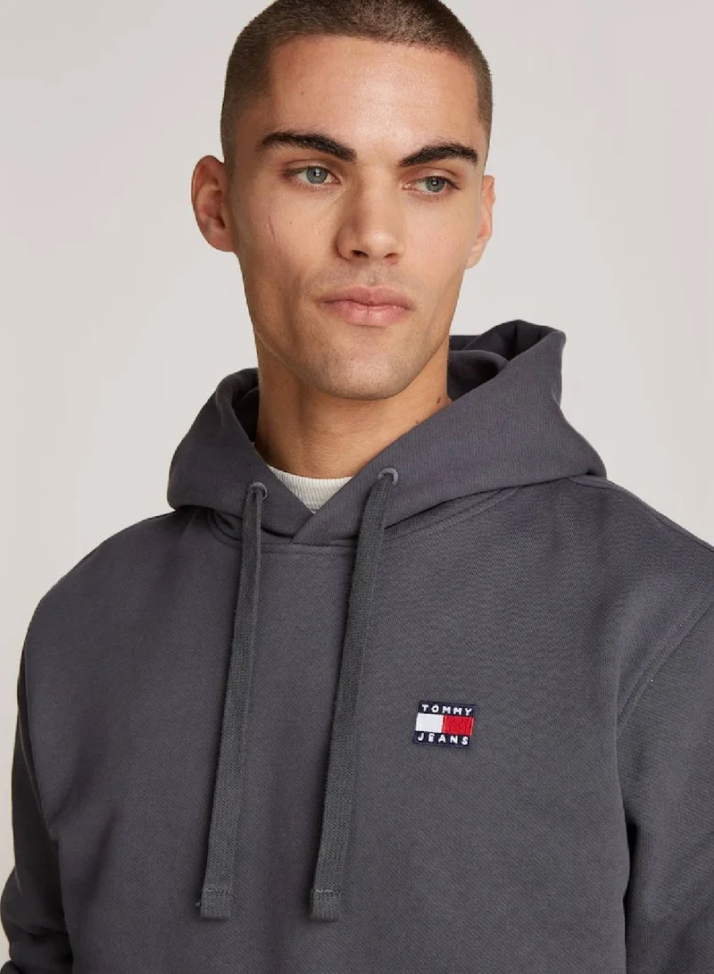 TOMMY JEANS Badge Terry Regular Fit Hoodie