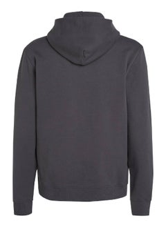 TOMMY JEANS Men's  Badge Terry Regular Fit Hoody , Grey - Cotton  - Image 5