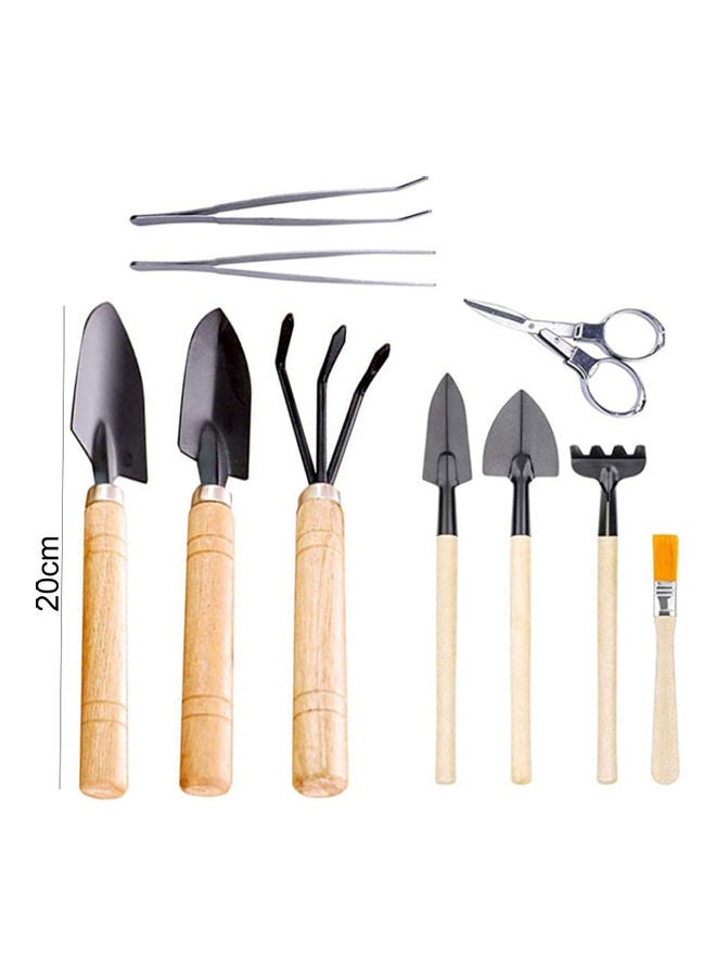 نيبمينينت مجموعة أدوات يدوية للحديقة مكونة من 10 قطع متعدد الألوان - Image 5