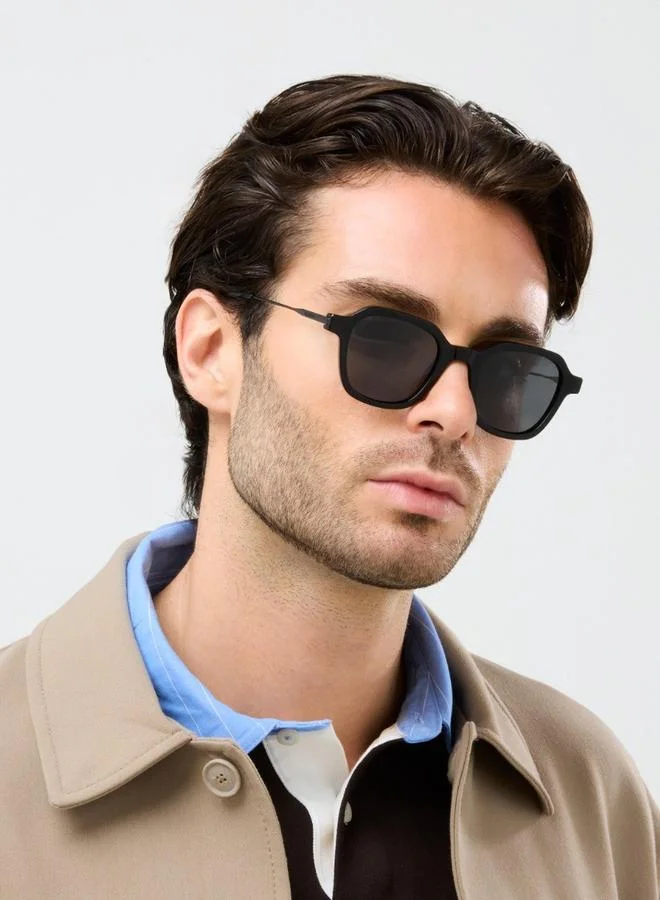 30 سندايز 30Sundays Men Nur Square Sunglasses