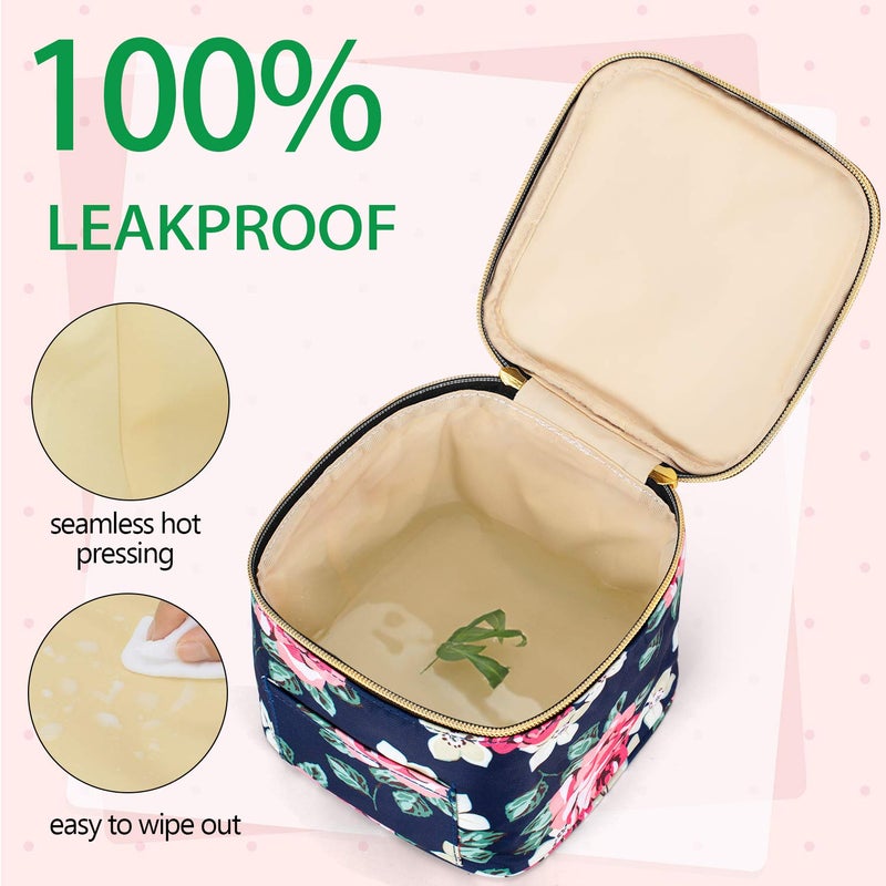 Teamoy Breastmilk Cooler - Bottle Bag for 4 Large 5 Oz Bottles, Perfect for Working Moms, Peony - Image 4