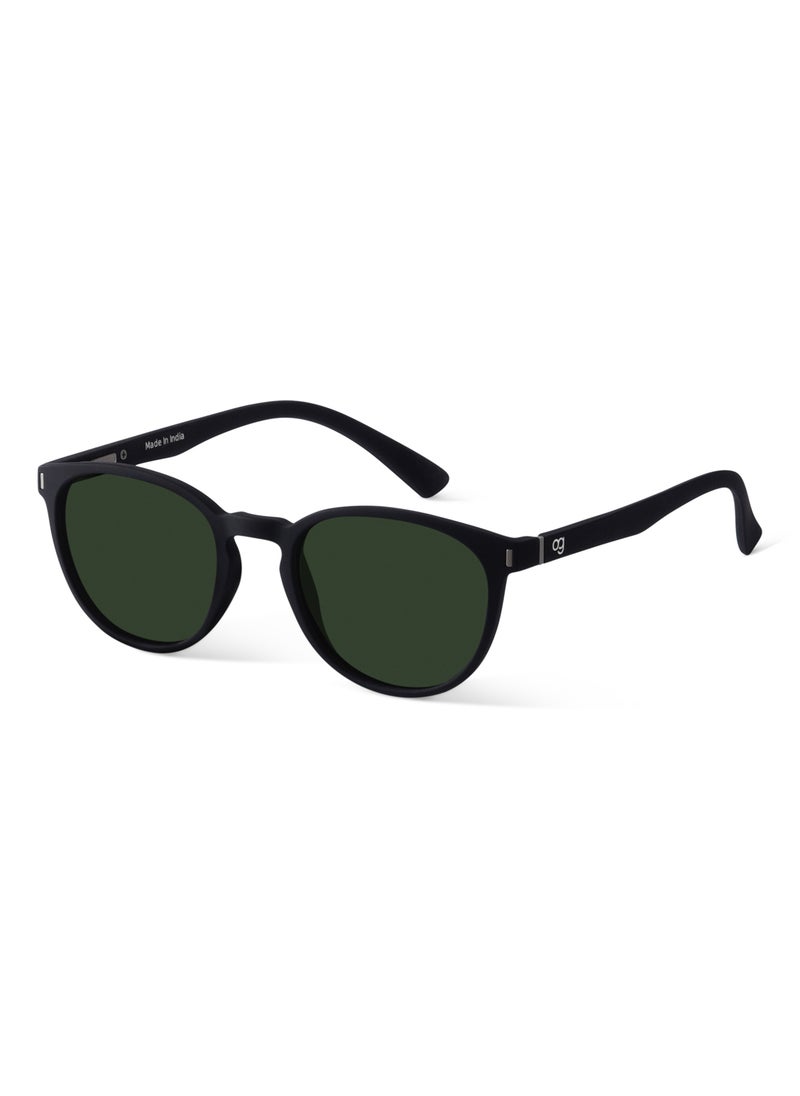 Woggles - Jade Jester Polarized Round Sunglasses - Image 1