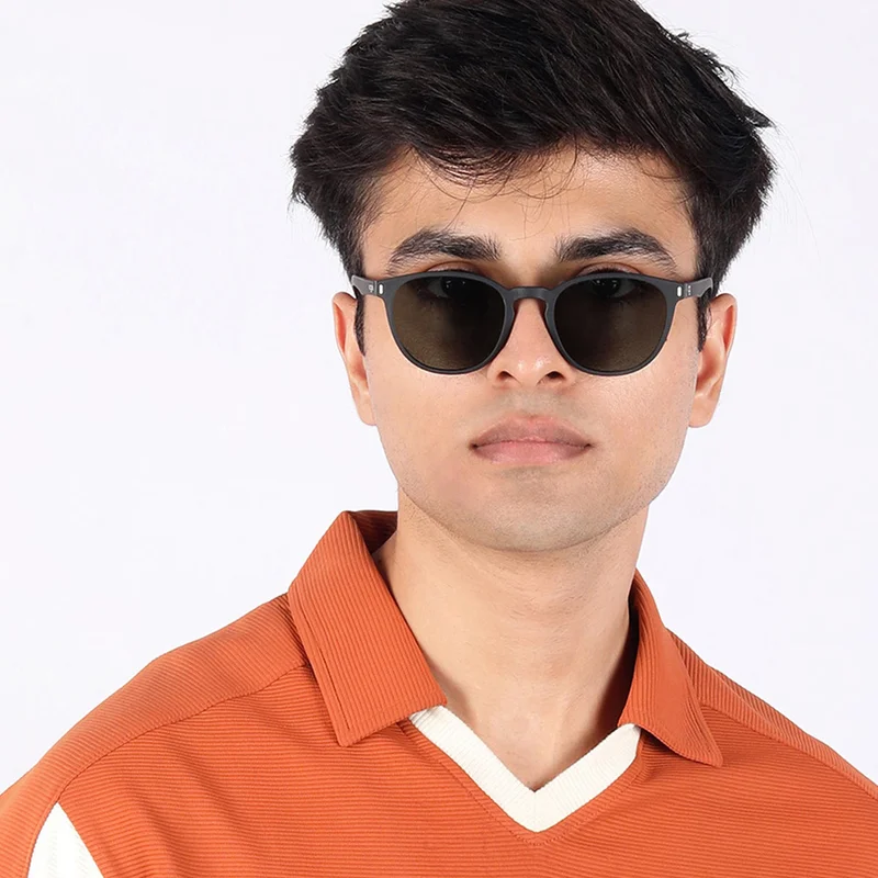 Woggles Polarized Round Sunglasses|100% UV Protection|Men &amp; Women