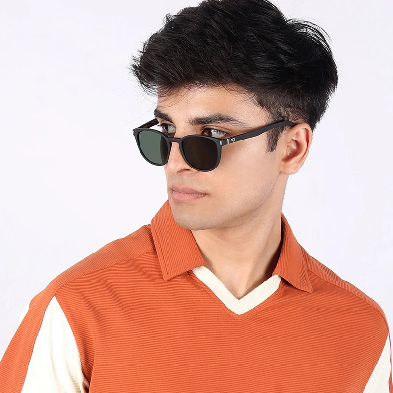 Woggles Polarized Round Sunglasses|100% UV Protection|Men &amp; Women