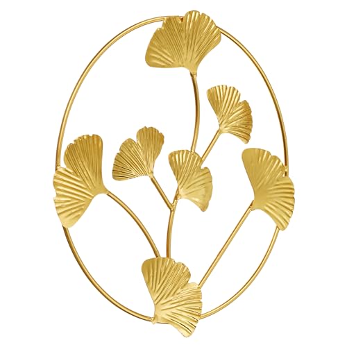 Webelkart Premium Gold Plated Decorative Metal Wall Hanging Art Decoration Item for Living Room| Wall Art for Hall | Wall Sculpture (8.5"X8") - Image 5
