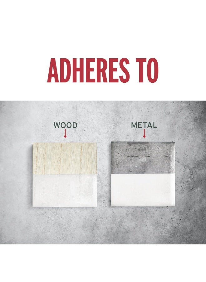 رست أوليوم طلاء بخاخ مينا واقي لامع مقاوم للصدأ أبيض 340 جرام - Image 4