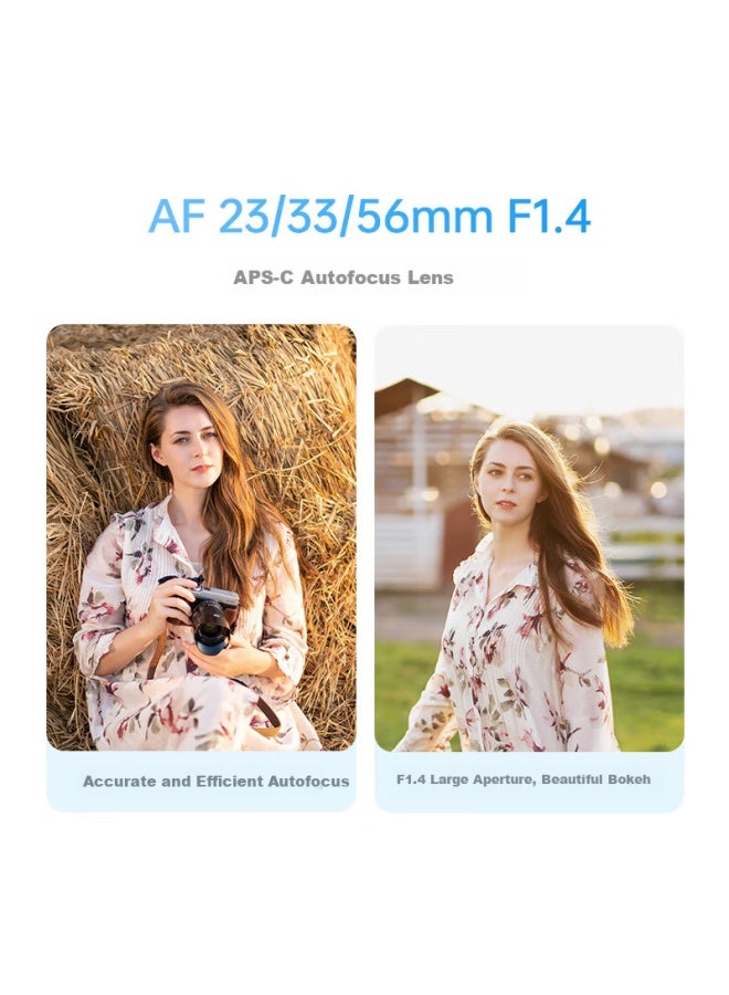 VILTROX عدسة فيلتروكس AF 56mm F1.4 XF جبل فوجي بؤرة تلقائية واسعة لصور البورتريه ثابتة لكاميرات مرآة XM5 و XT50 و XS20 و XT5 و XE4 و XT30II - Image 1