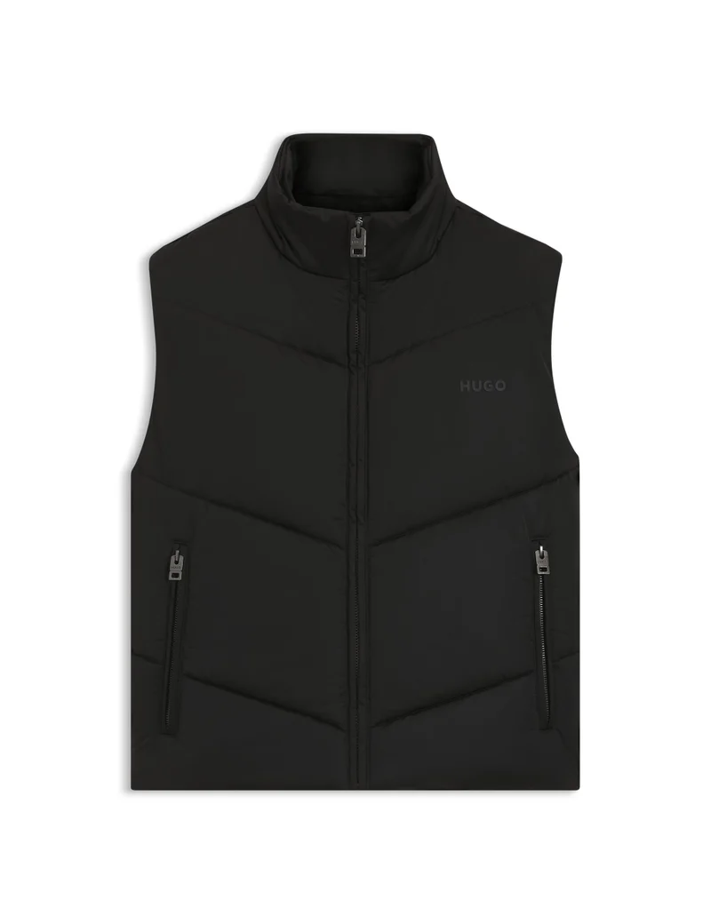 HUGO  Water-repellent gilet with tonal logo for Men | Best Price UAE