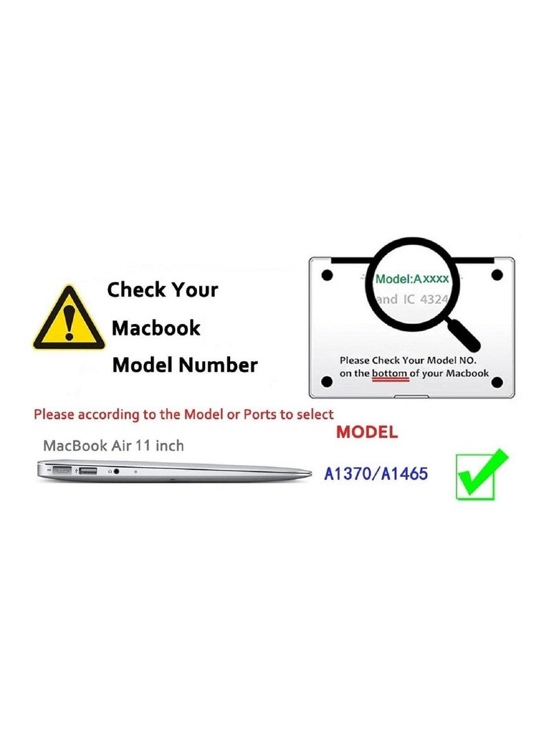 AMM Screen Protector Compatible with MacBook Air 11-inch, Models: A1370/A1465, Released in 2010 to 2015, Clear  - Image 2