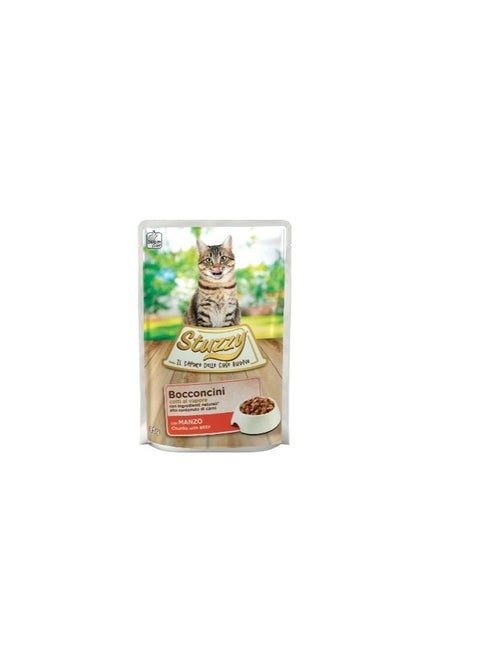Chunks With Beef Cat Wet Food