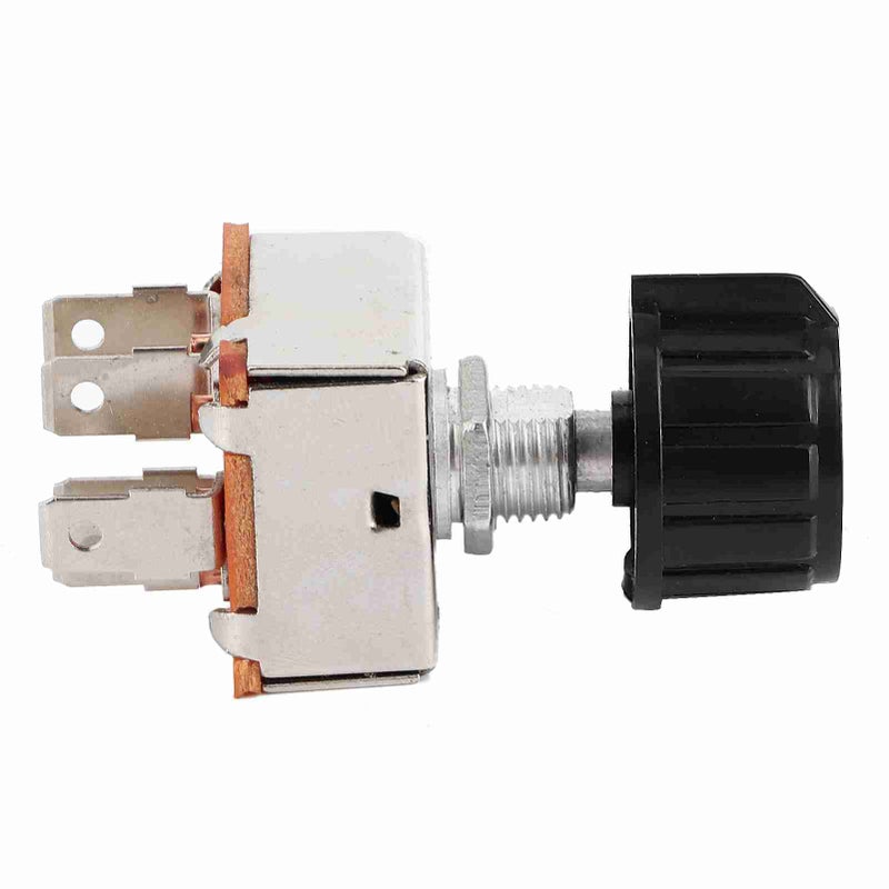 Universal AC Blower Switch 3 Speed Air Conditioning Volume Control Rotating W/ Plastic Knob - Image 1