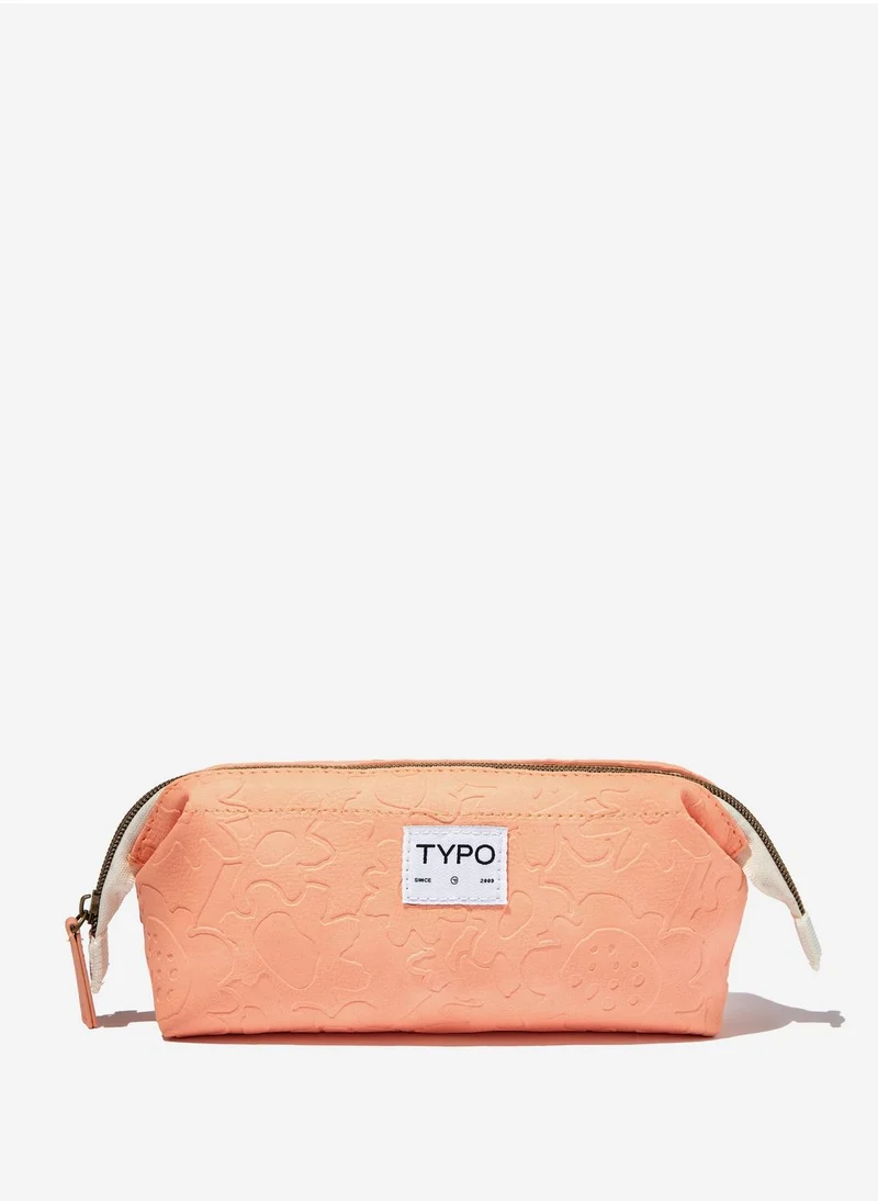 Typo Recycled Mix Pu Billie Pencil Case