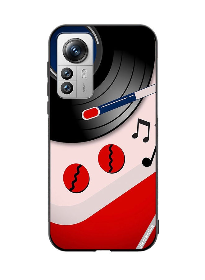 VR CREATIVE Protective Case Cover For Xiaomi 12 Pro Music Design Multicolour - Image 1