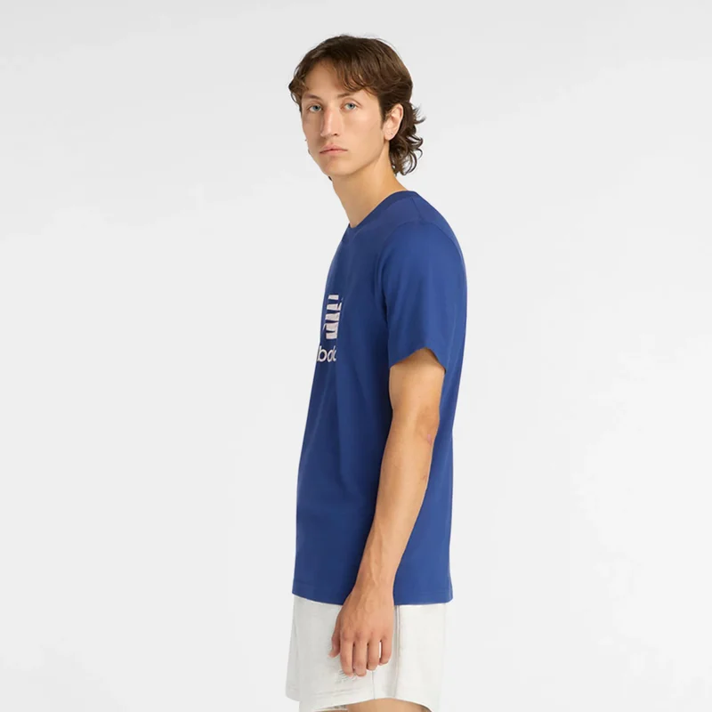 New Balance Men's Sport Essentials Stamp Logo T-Shirt