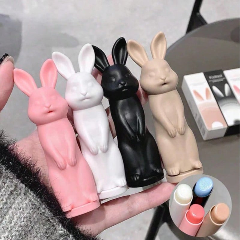 Cute Rabbit-Shaped Lip Balm - Image 3