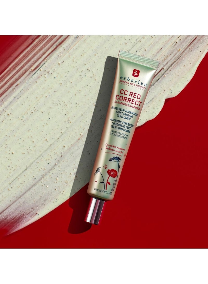 Erborian Cc Red Correct SPF25 for Skin with Redness 45ml - Image 4