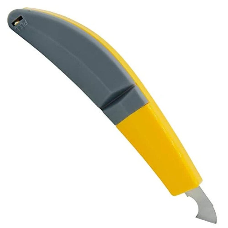 sulfar Acrylic Plastic Fibre Sheets Cutter Hook Knife Blade with 2 Extra Blades Inside (Random Colour) (1554) - Image 4
