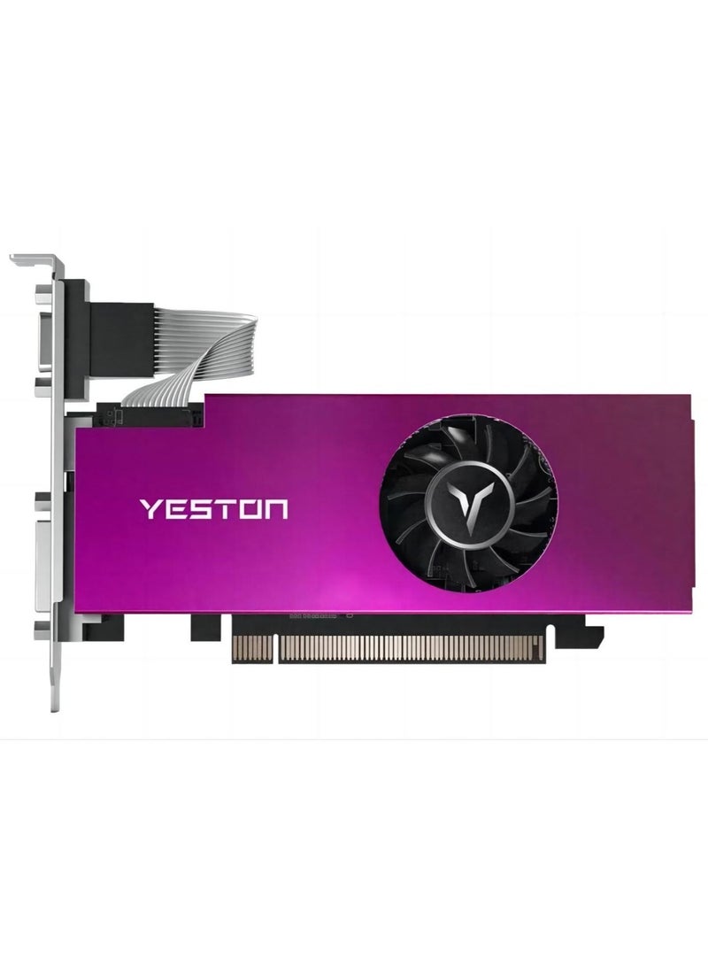 Yeston Rx550-4g D5 Lp Graphics Card, HD Blu-ray