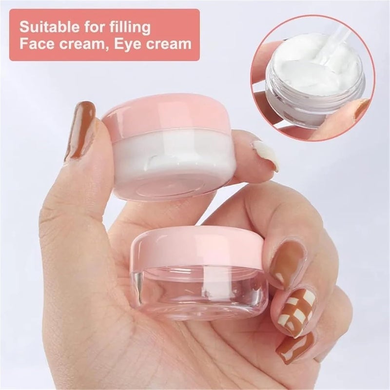 Lip Scrub Containers 30pcs 10 Ml Containers with Lids, Travel Sample Jar Mini Cosmetic for Creams, Lotions, Makeup - Image 4