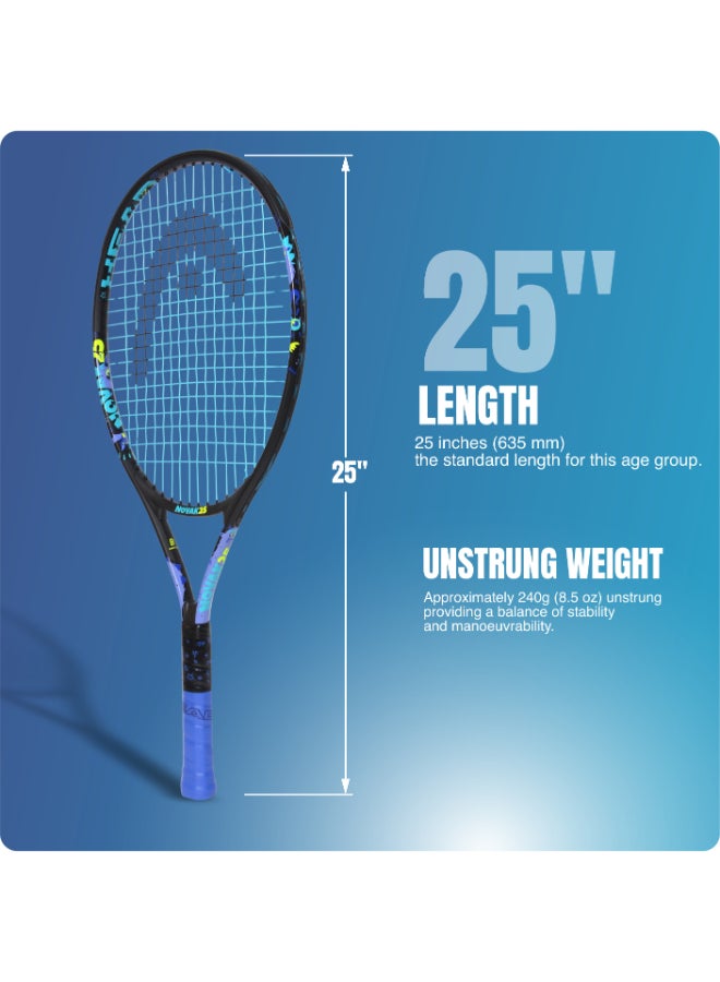 HEAD Novak 25 Tennis Racquet for Young Adults – Lightweight Junior Performance Tennis Racket Inspired by Novak Djokovic, Pre-Strung Frame with Power, Control and Comfort Grip for Developing Players - Premium tennis_racquets designed for performance, durability, and comfort - SEO Friendly Long Title - Image 5