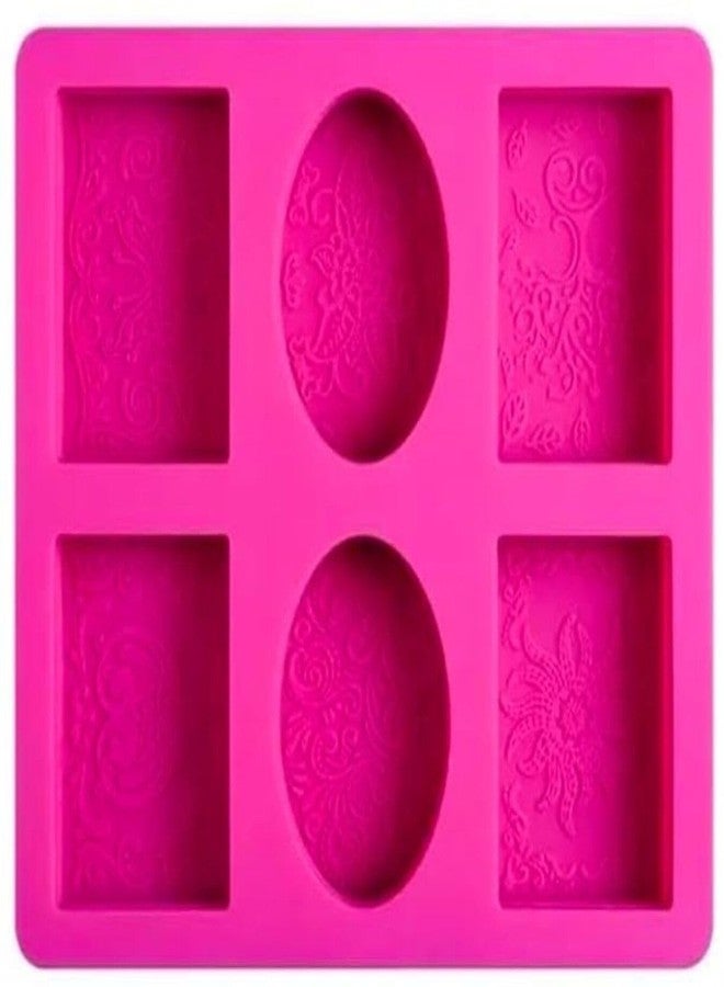 KITCHOOK Silicone Chocolate Mould 6 (Pack of 1) AJ 158 - Image 1