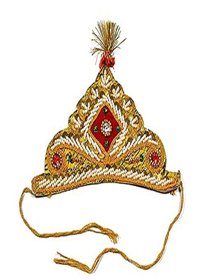 PK MART طقم ملابس أطفال كريشنا من بي كي مارت - قميص قطني، وسروال داخلي، و6 إكسسوارات (عبوة من 8 قطع) من عمر 0 إلى 3 أشهر - Image 2