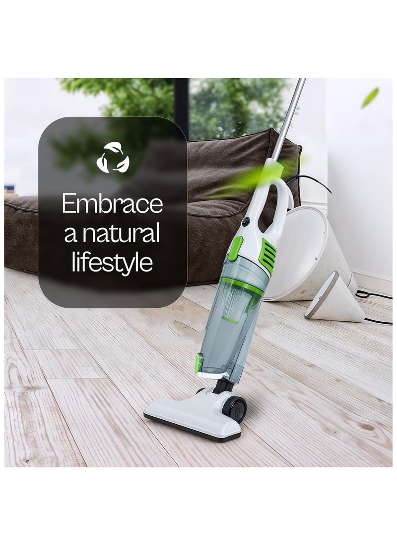 Fah Home Handheld & Stick Vacuum Cleaner 2 in 1, 5M Long Cord Lightweight for Hardwood Floor, Excellent Central Filtration System for Car Home Kitchen Carpet and Pet Hair  - Image 5