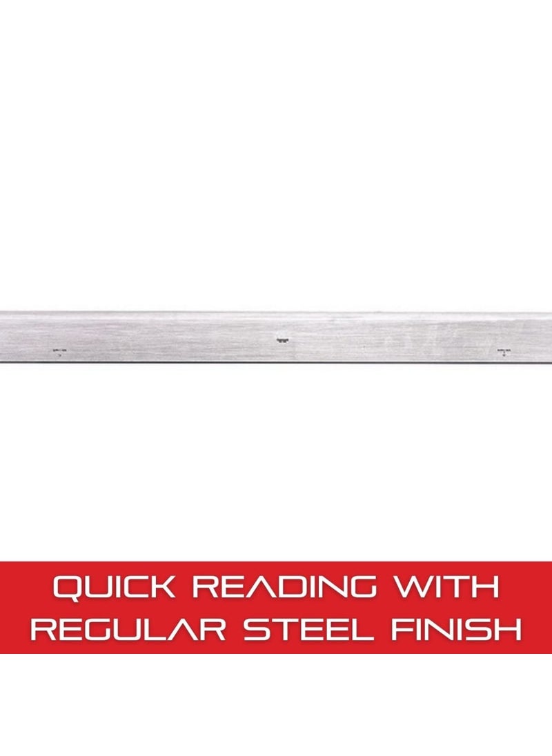 Starrett Starrett Steel Straight Edge with Bevel Edge Not Graduated  36 900mm Length 732 55mm Thickness 21332 60mm Width  - Image 4