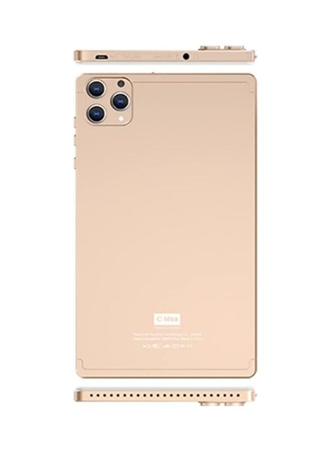 سي آيديا الكمبيوتر اللوحي الذكي CM513 Pro Android Tab بشاشة 7 بوصة، ذهبي، ذاكرة الوصول العشوائي 8 جيجابايت، 512 جيجابايت، واي فاي 5G LTE - الإصدار العالمي - Image 2