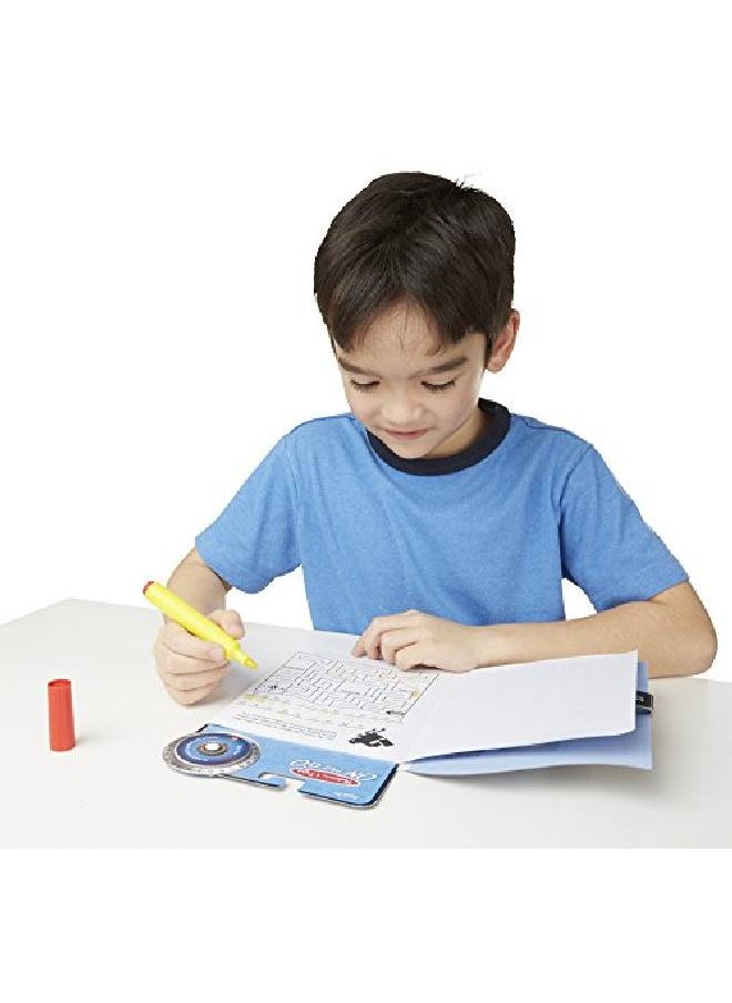 Melissa & Doug - On The Go Spy Mystery Secret Decoder Book With Decoder Wheel And Magicreveal Pen - Image 1
