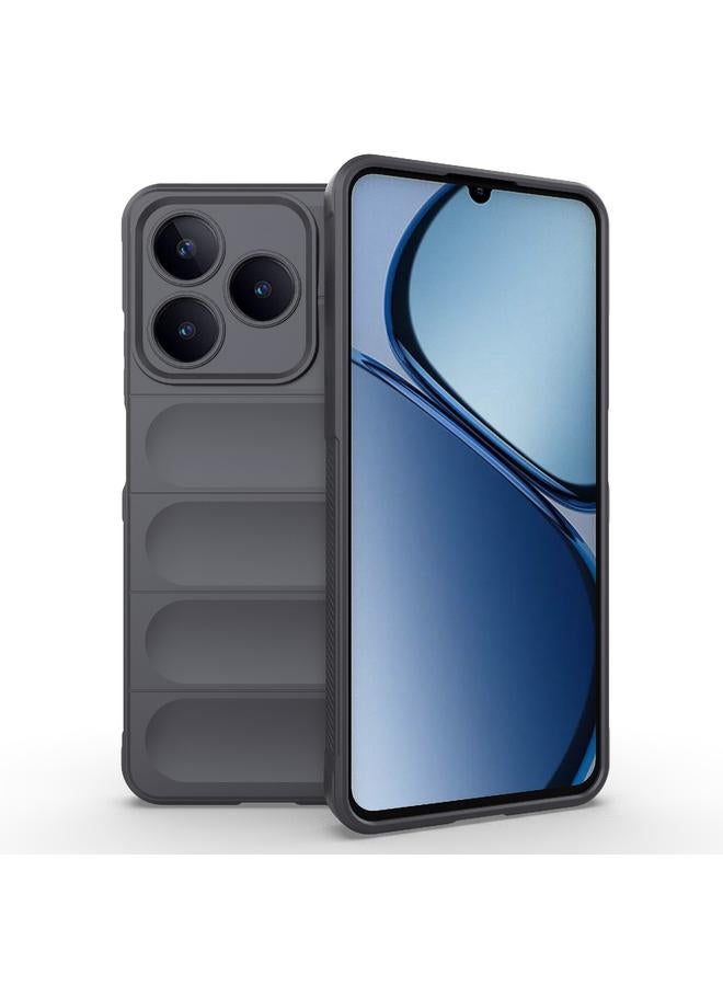 اس-توب جراب لهاتف Realme C61 4G Global Magic Shield TPU + جراب هاتف من الفلانيل - Image 1