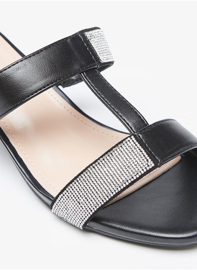 Flora Bella By Shoexpress Women's Strappy Slip-On Sandals With Block Heels Ramadan Collection  - Image 5