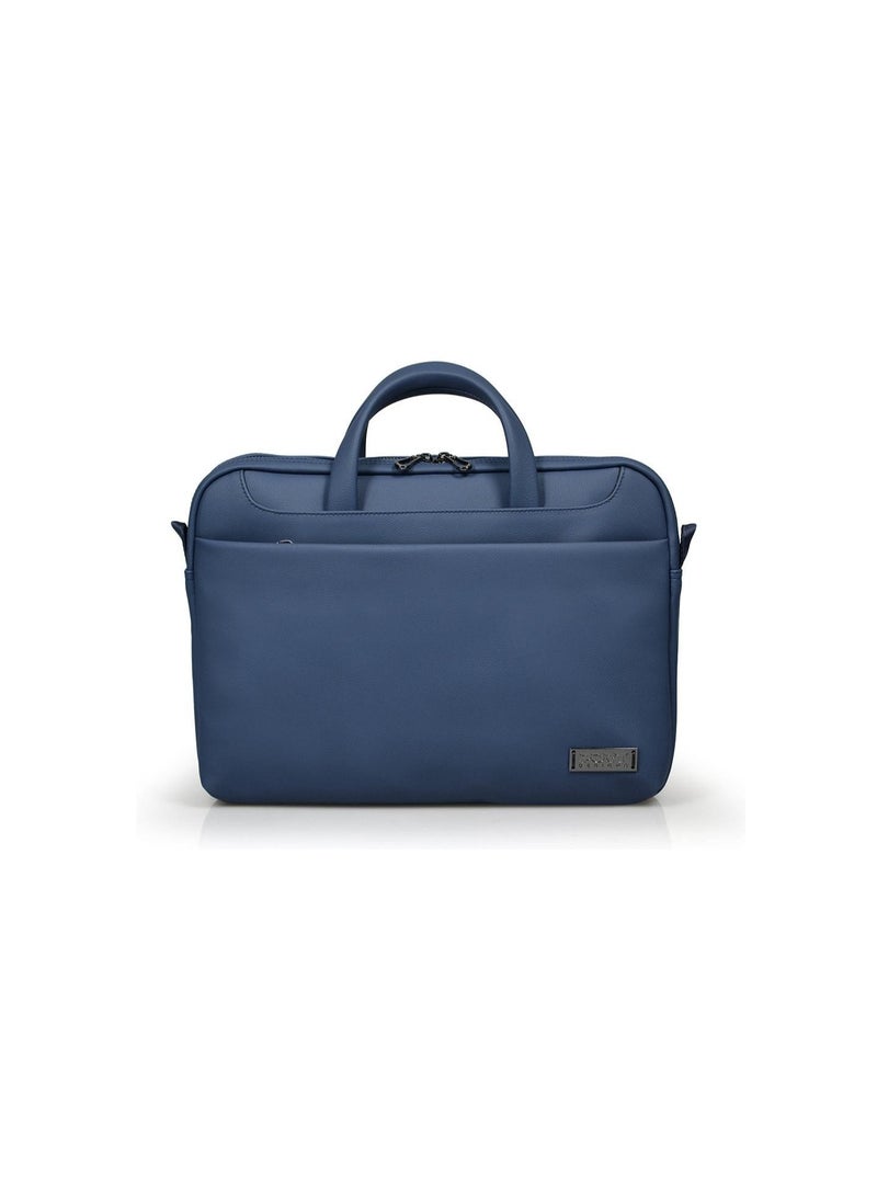 Port Designs ZURICH Toploading Laptop case 14/15.6 inch Blue - Image 1